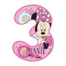 Minnie Mouse Number 3 Edible Icing Image